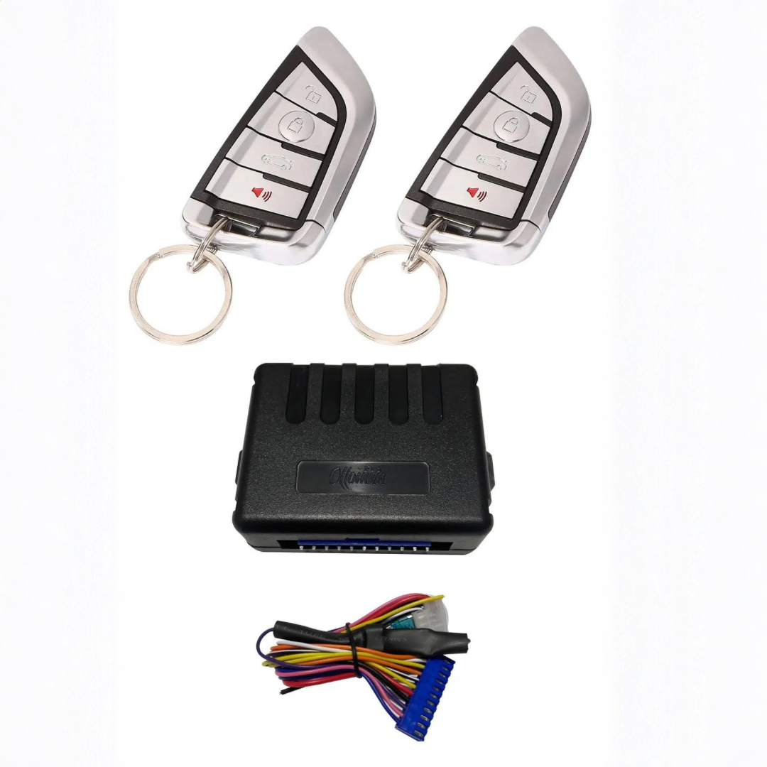 Universal Uzaktan Kumandalı Merkezi Kilit Seti 12V – Immobilizer Uyumlu
