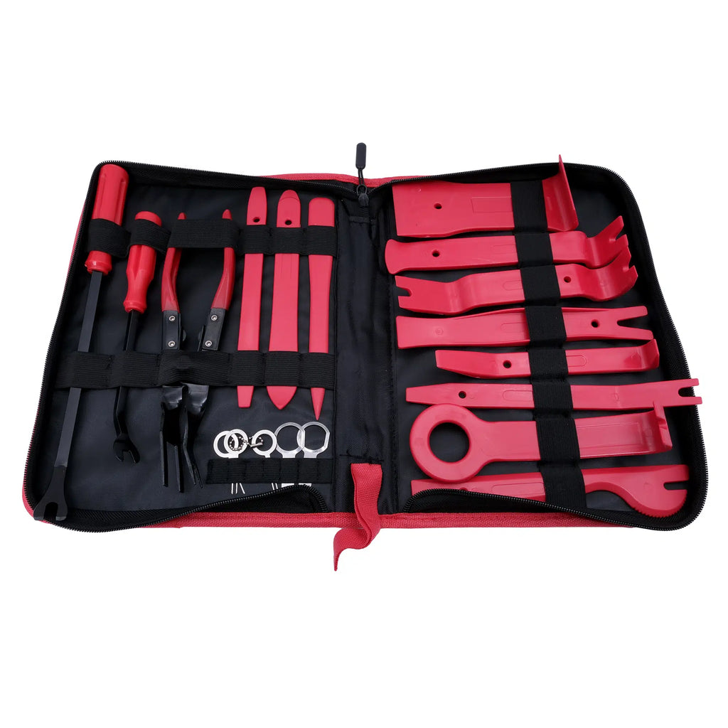 Çantalı Oto Teyp Trim Sökme Aparatı 19 Parça