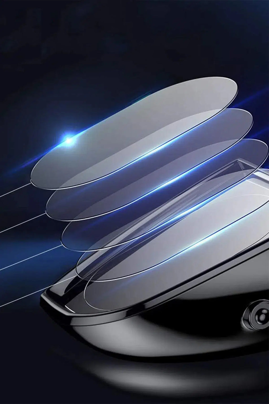 Oto Dış Ayna Yağmur Tutmaz Kaydırıcı Film 2 Adet – Buğu Önleyici Nano Kaplama Cam Filmi