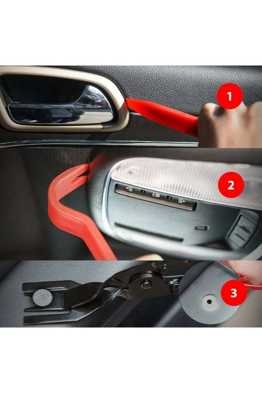 Çantalı Oto Teyp Trim Sökme Aparatı 19 Parça