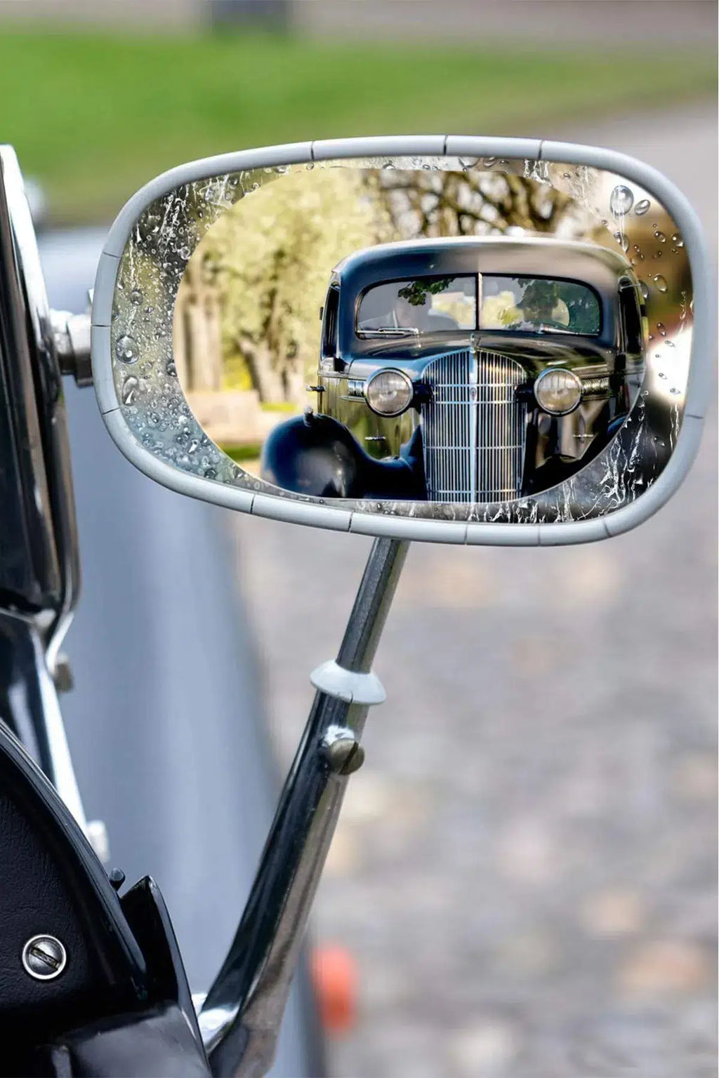 Oto Dış Ayna Yağmur Tutmaz Kaydırıcı Film 2 Adet – Buğu Önleyici Nano Kaplama Cam Filmi