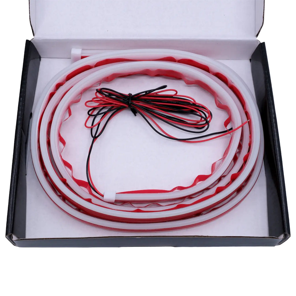 Ön Kaput LED Şerit Işık – Açılış Animasyonlu Beyaz DRL Neo