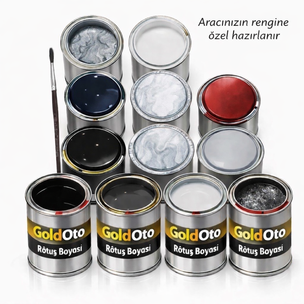Goldoto Profesyonel Rötuş Boyası Seti