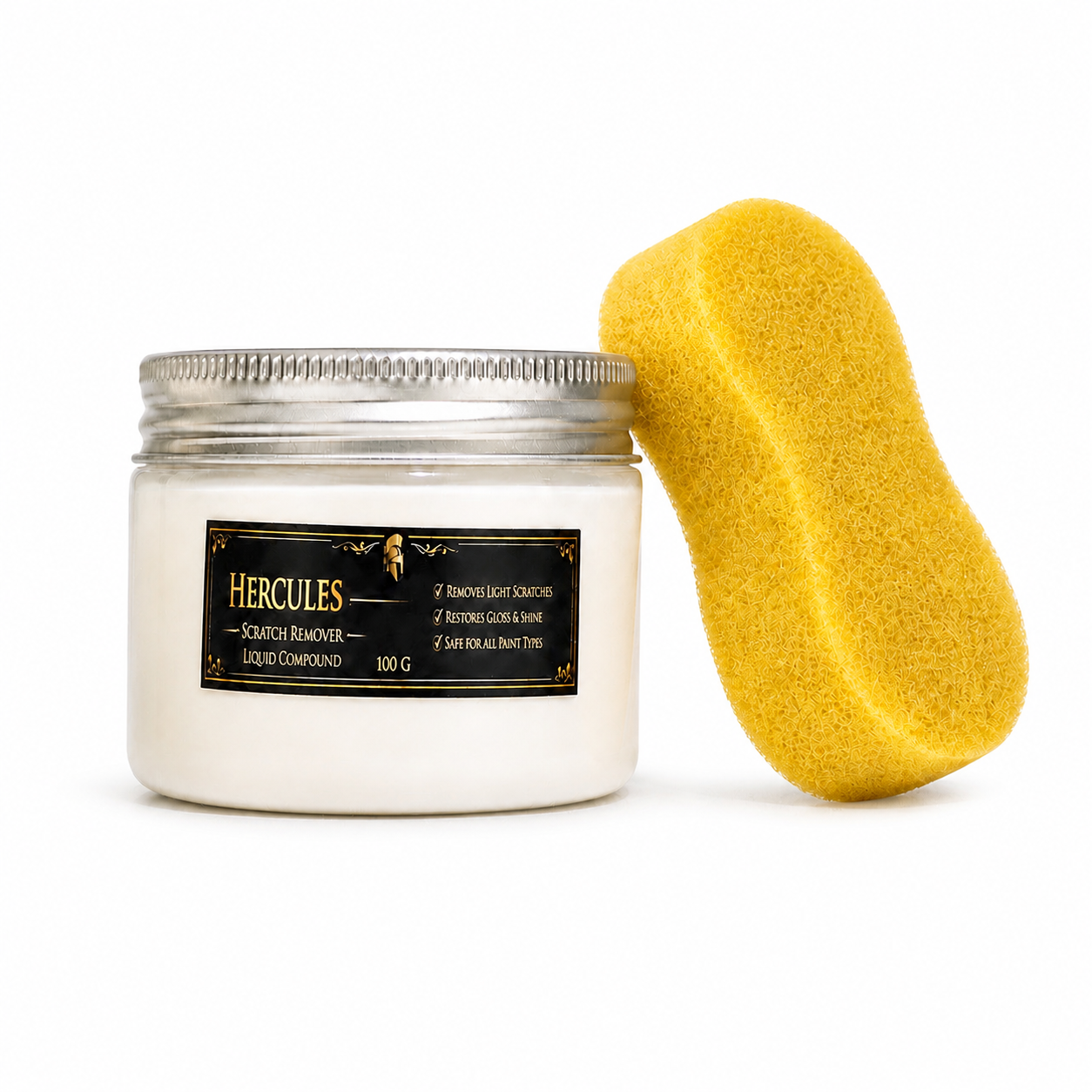Hercules Sıvı Pasta – Çizik Giderici Oto Pastası