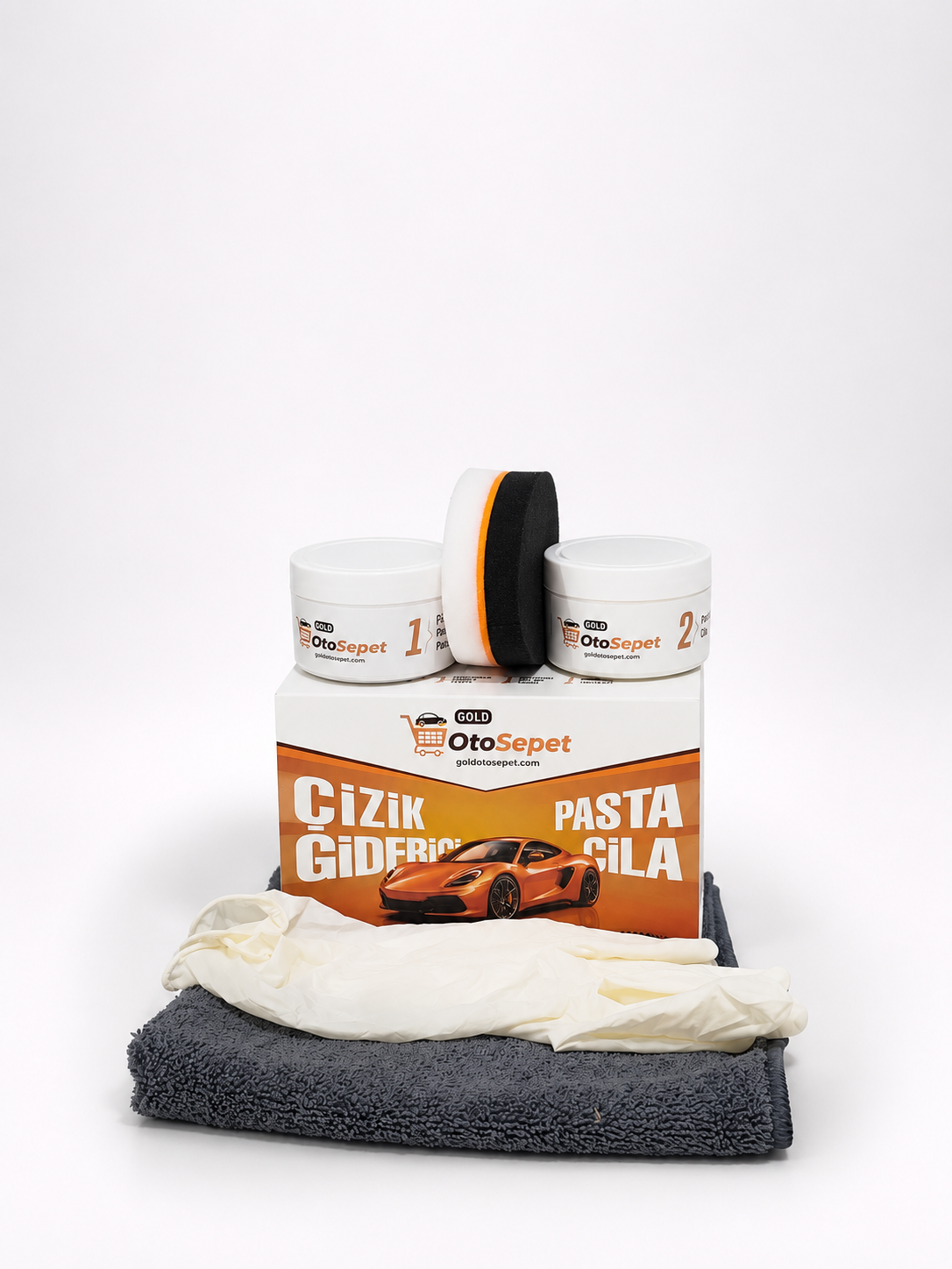 Çizik Giderici Pasta Cila Seti