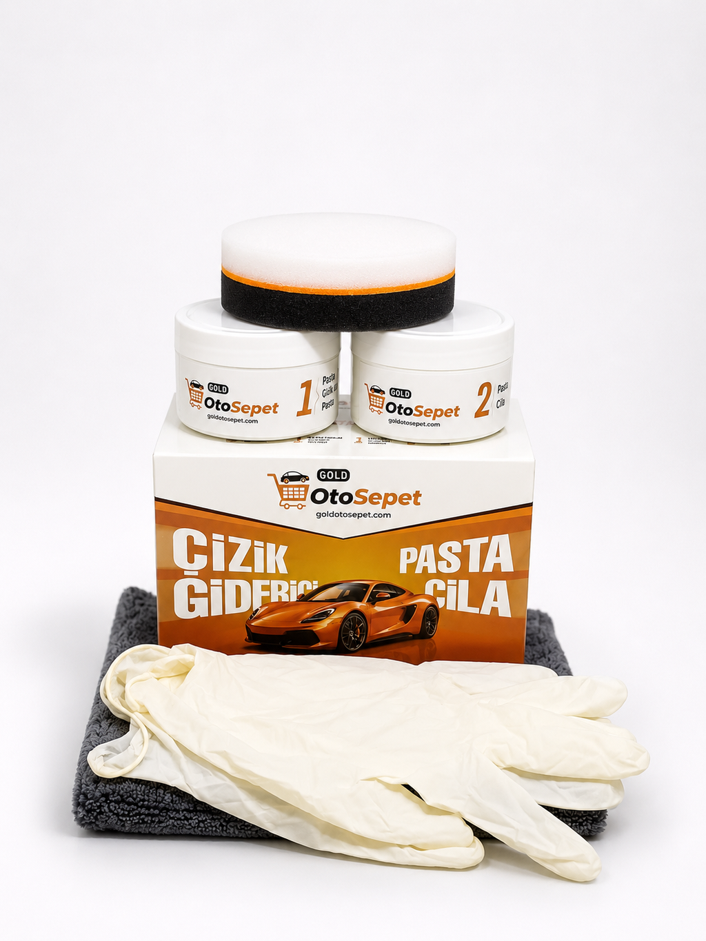 Çizik Giderici Pasta Cila Seti