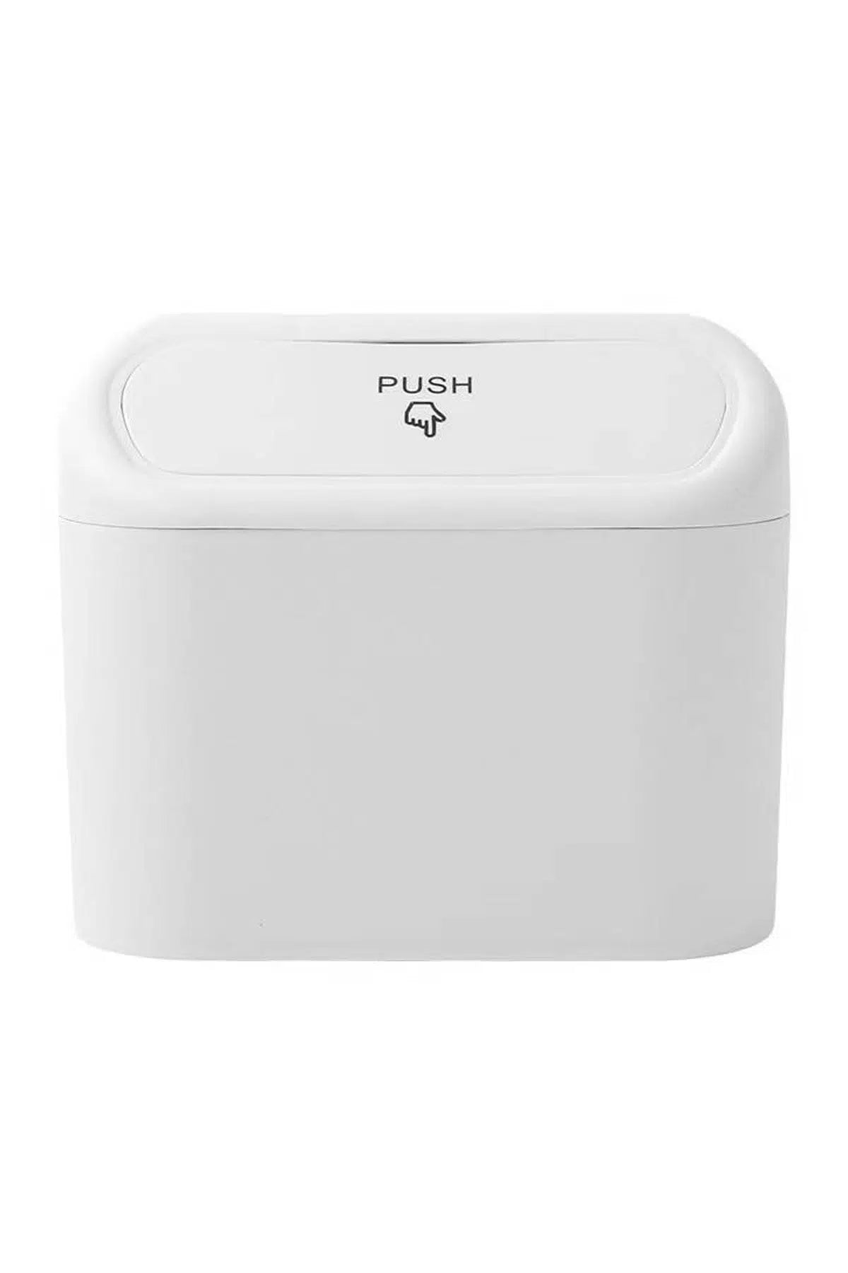 Araç Kapı İçi Mini Çöp Kovası – Tek Dokunuş Açılır,