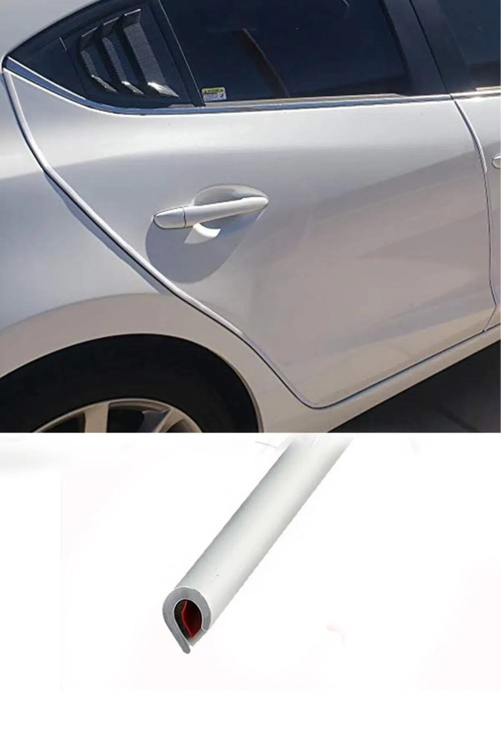 Araç Kapı Koruma Fitili U Tip 6 Metre – Çarpma ve Çizik Önleyici Oto Kapı Koruyucu Şerit