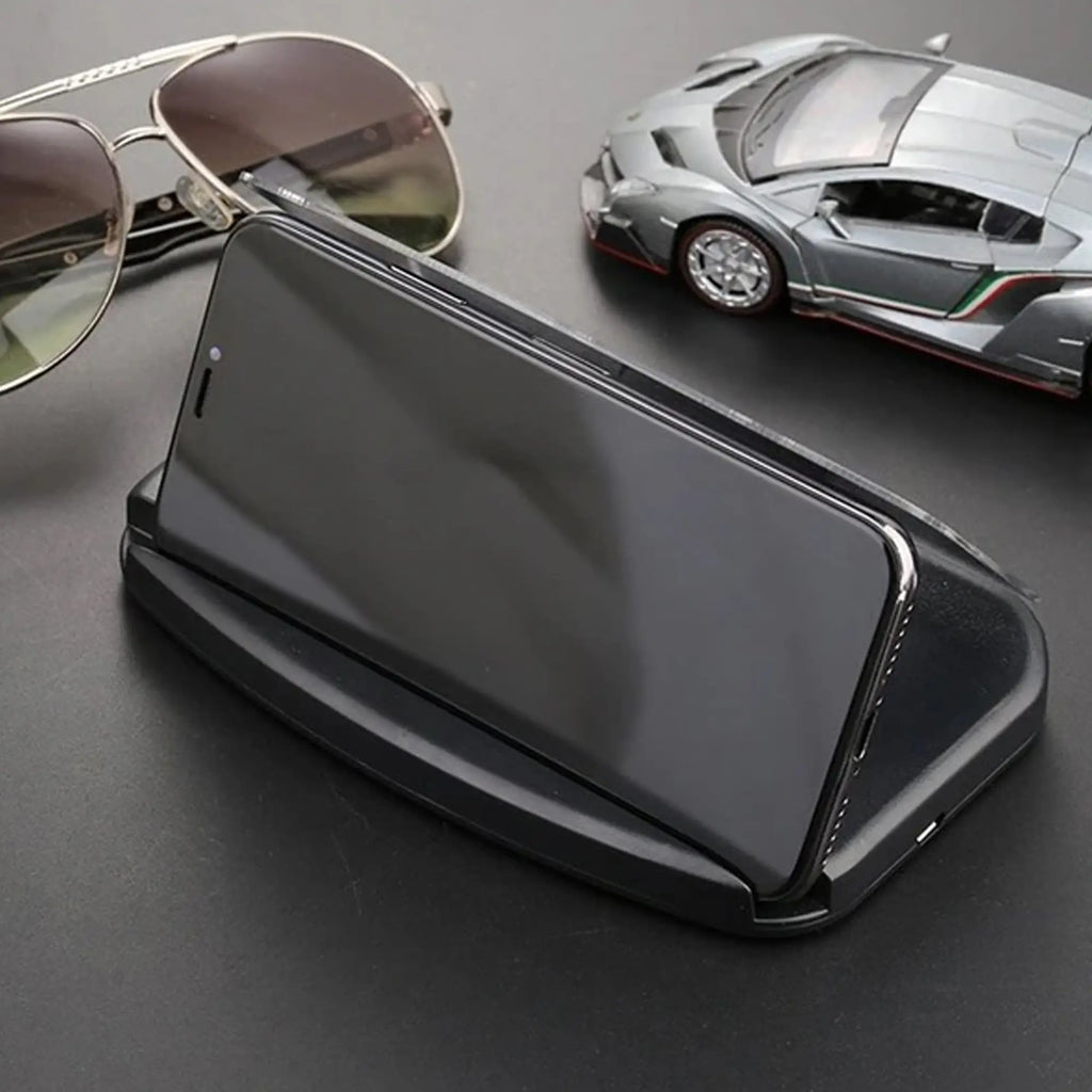 FR-425 Qi Kablosuz Şarjlı HUD Telefon Tutucu – Navigasyon Araç Ekranı Yansıtmalı Stand