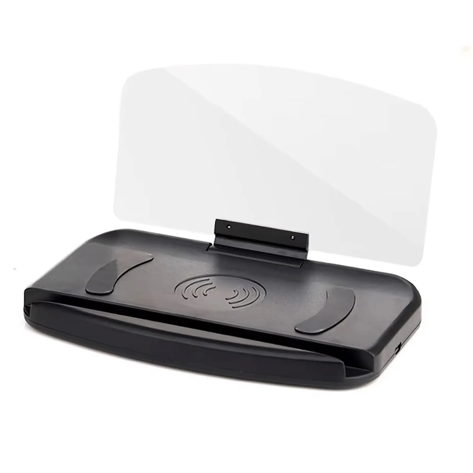 FR-425 Qi Kablosuz Şarjlı HUD Telefon Tutucu – Navigasyon Araç Ekranı Yansıtmalı Stand