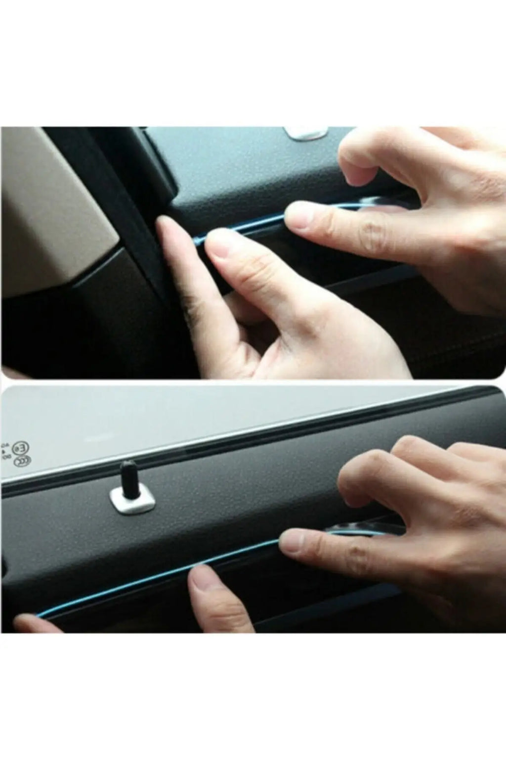 Araç İçi Yeşil Neon Torpido LED Şerit 3 Metre – İç Mekan Ambiyans Aydınlatma