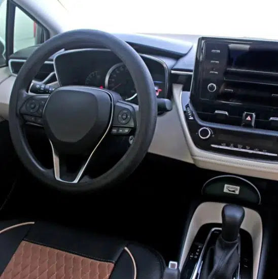 Siyah Silikon Direksiyon Kılıfı 37-39 cm – Kaymaz, Terletmez, Ergonomik Univ